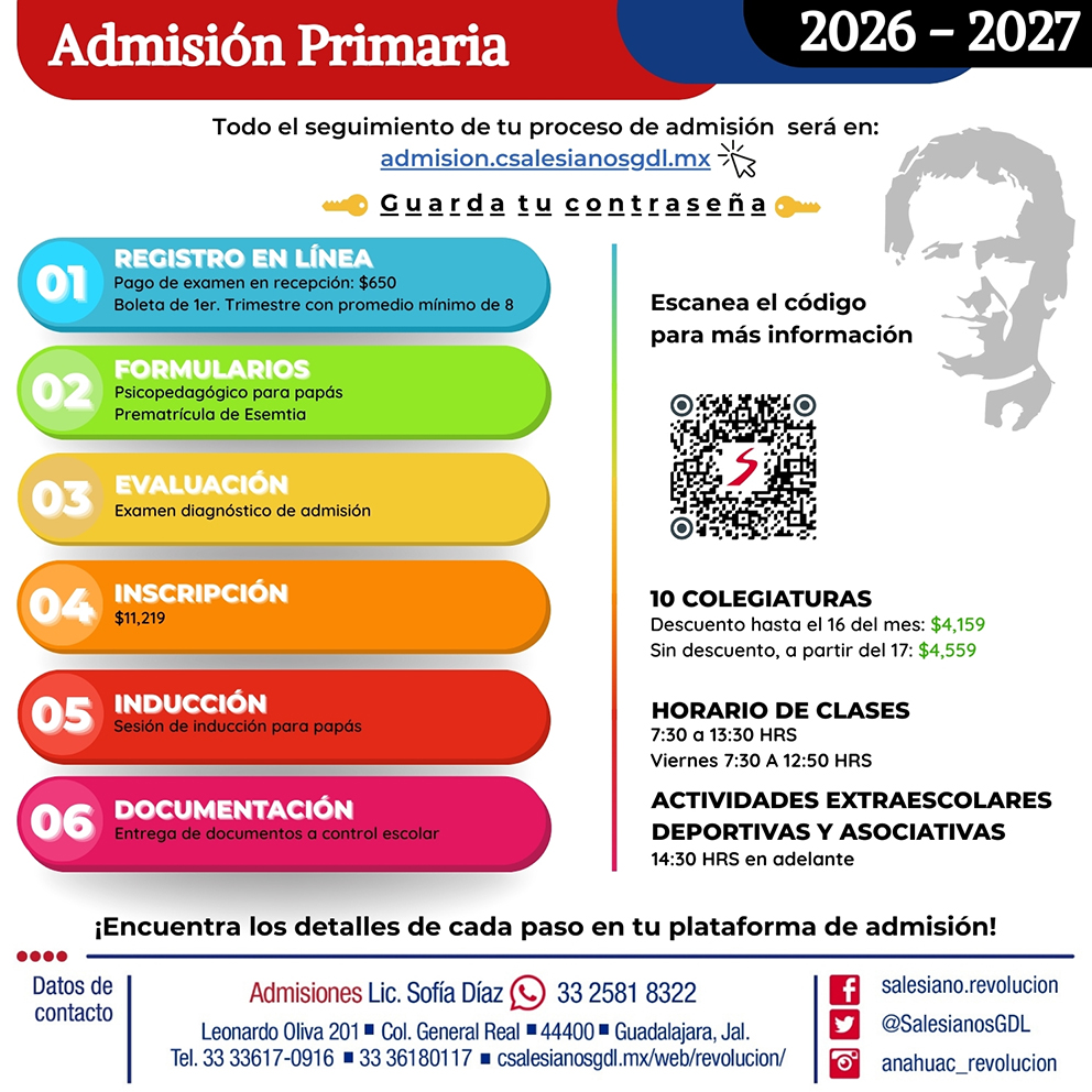 Admisión 2026-2027 - 2
